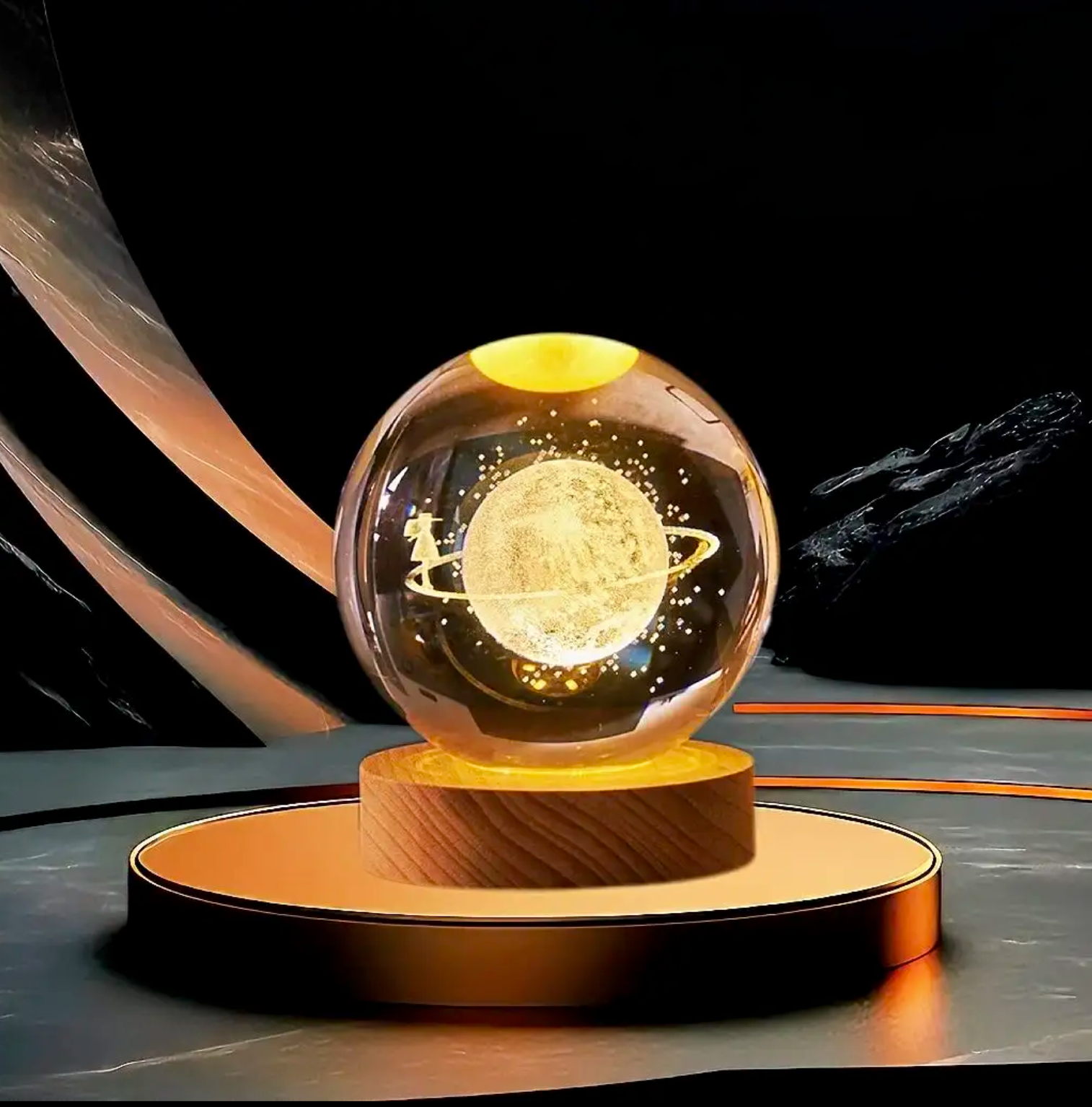 Lámpara Esfera Satélite